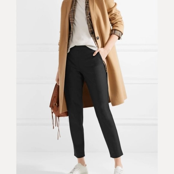 Theory Pants - THEORY Slim Black Trousers